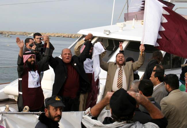 في قارب الكرامة بفلسطين